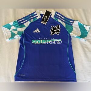 Adidas MLS Seattle Sounders FC Alternate Third Soccer Jersey JI7326 Youth Sz: S